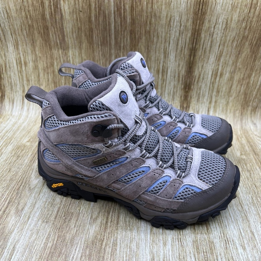Merrell Moab 2 Mid Women's Size 8 Waterproof Hiking Boots Trail Shoes J06072